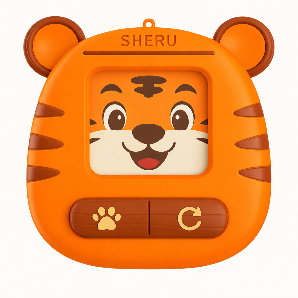 Sheru the Tiger Punjabi language learning toy for children ages 2 to 6